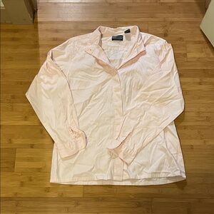 Lands' End Soft Pink Cotton Shirt